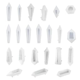 24 Styles New Necklace Pendant Earring Silicone Molds DIY Jewelry Making Resin Casting Mould for Craft Decoration Making Tools
