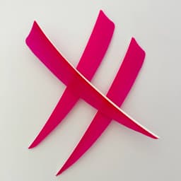 IBOUNFOX 100Pcs Archery Arrow 5 Inch Real Feathers Fletching Right/ Left Wing Shild Cut for DIY Hunting Shooting Shafts