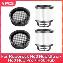 Fit for ( Roborock H60 Hub Ultra / H60 Hub Pro / H60 Hub ) Dust Bag Filter Vacuum Cleaner Parts Accessories Replacement