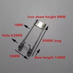 10pcs/lot Mounting Spring Clips Spring For Lamp Led Downlight Torsion Spring Spring Clips Lighting Accessories