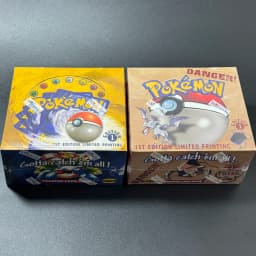 PKM Base Set Fossil Jungle Team Rocket Neo Destiny Booster Box 1999 2000 Year 1st Edition 1Box 36 Packs Proxy Game Cards Sealed