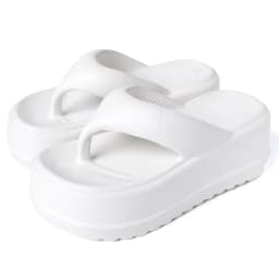Litfun Female Summer Flats Slippers Casual Soft Thick Sole Eva Flip Flops Non-slip Beach Sandals Comfort Home Slides For Women