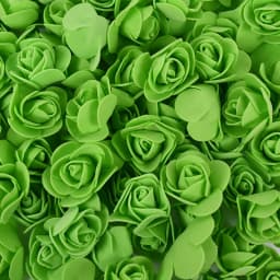 50/100/200Pcs 3.5cm PE Foam Rose Head Artificial Flower For Wedding Birthday Party Home Decor DIY Bear Rose Valentines Day Gifts