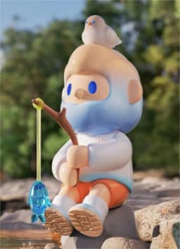 Farmer Bob Encounter In The Wild Series Anime Action Figure Guess Bag Ornament Figurines Home Decor Desktop Dolls Model Gift
