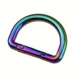 5pcs D Ring Openable Metal Buckles Bag Luggage Strap Connecting Clasp Spring Keyring Hardware Accessories