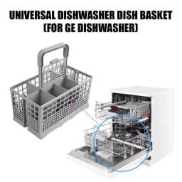 Multifunctional Dishwasher Basket Knife and Fork Storage Basket Foldable Cutlery Holder Dishwasher Basket Replacement Part