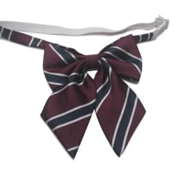 Polyester JK Necktie Simple Plaid Neckwear Striped Neck Tie Clothes Accessories Cravat Uniform Bow Tie Women Men