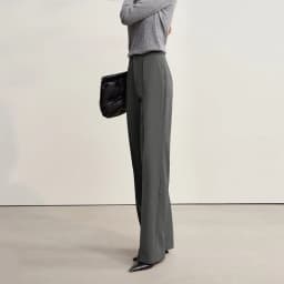 AMII Women Pants 2025 Winter Minimalist Solid Color Commuter Office Ladies Pants Versatile Casual Woven Woman Trousers 12524070