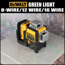 2026 Dewalt DW089LG 12V Green Laser Level, 12 Line 3-Sided 360° Vertical & Horizontal for Indoor Outdoor Project Lithium