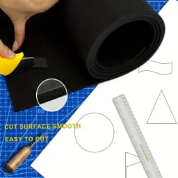 1pc 3/5/8/10/15/20mm Thickness EVA Foam Sheet Sound Absorption Insulation EVA Rubber Pad Foam DIY Process Model Making Material