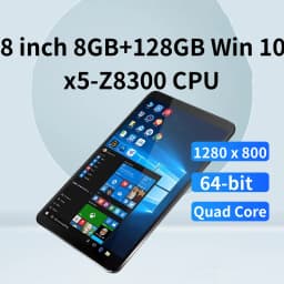 8 INCH AR3 Windows 10 Tablet PC Q1 X5-Z8300 CPU 8GB DDR3 RAM 128GB ROM Dual Cameras WIFI Quad Core 64 Bit System