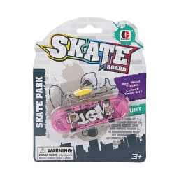 Finger Skateboard Shallow Concave Double Upturned Blister Card Package Fingerboard with Metal Bridge Competitive Fingertip Toy