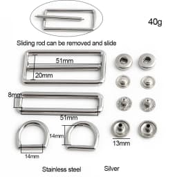 2-10Sets Stainless Steel Metal Clasp Turn Locks With Key Twist Lock For Handbag Shoulder Purse Closure Bags Hardware Accessories