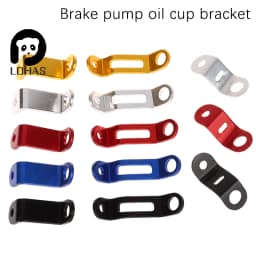 Modifying Motorcycle Accessories Brake Pump Transparent Oil Pot Bracket Aluminum Alloy Oil Cup Bracket