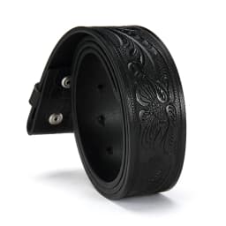 CHAOREN Western Belts for Men Without Buckle Cowboy Belt Full Grain Leather Belt for Jeans One Solid Piece Leather