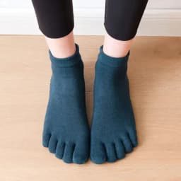 Breathable Women Pilates Socks Five Toe Silicone Non-Slip Yoga Socks Anti-Slip Ballet Dance Ladies Fitness Sports Cotton Socks