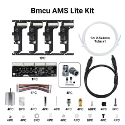 BMCU 370C AMS Lite BMCU370C Support Auto Refill Farm for Bamboo A1 MINI P1 Series 3D Printer AMS MMU