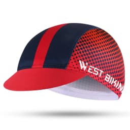 WEST BIKING Summer Cycling Cap with Brim Anti-UV Breathable Quick Dry Bike Hat Elastic Fits 52-62cm for Men Women Running Fishin
