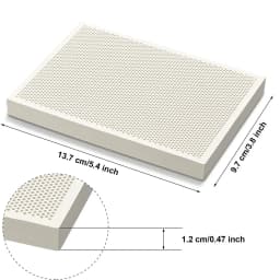 Square Honeycomb Refractory Bricks for Gold Silver Copper Jewelry Welding Processing Round Welding Plate with Heat Insulation