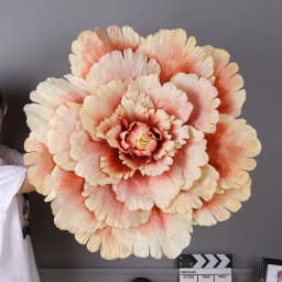 40/50/60/80cm Large artificial flowers Peony Wedding background Decorative flower branches silk flowers wall for home decoration