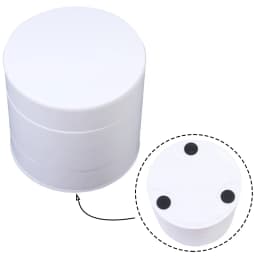 1 Pc Color Rotating Multi-layer Jewelry Storage Box Desktop Dustproof Makeups Neckalce Earring Bracelet Organier Box