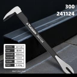 Nail Puller Cats Paw Nail Remover Multifunctional Crowbar Tool Steel Nail Extractor for Home Woodworking Tools