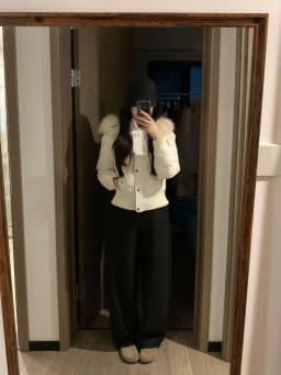 Winter Korean Vintage Short Zipper Padded Coat Women Aesthetic Design Long Sleeve Fur Collar Outerwear Casual Retro Slim Jacket