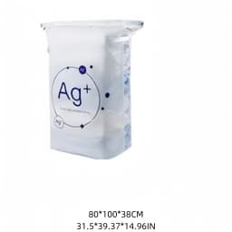 Antibacterial Vacuum Bags No Need Pump Large Plastic Storage Bag Storing Clothes Blanket Compression Bag Travel Accessories