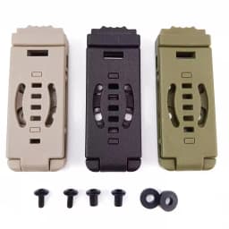 1 Piece KYDEX Making Clip System K Sheath Clip Back Clip Scabbard Waist Clip KYDEX Accessories Carrying K Sheath Clip