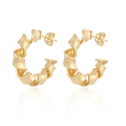 CRMYA Gold Silver Filled Hoop Earring CZ Zircon Heart Higgle Stud Earrings For Women Jewelry Earings Wholesale Aretes De Mujer