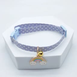 New Adjustable Pet Collar With Bell Small Dog Necklace With Cute Pendant Cat Grooming Neck Accessories Puppy Supplies