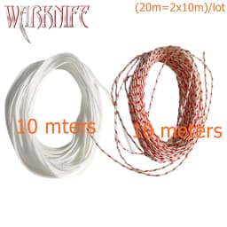 Warknife PE 20M/Lot 8 Braided Assist Line for Saltwater Fishing Jigging Hook Trolling Lure Tied Cord Diving Spear Fishing Rope