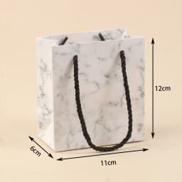1Pcs Ink Cloud/Marble/Internet Celebrity Paper Box Kraft Paper Handbag Charm Bracelet Necklace Pendant Jewelry Display Gift Box