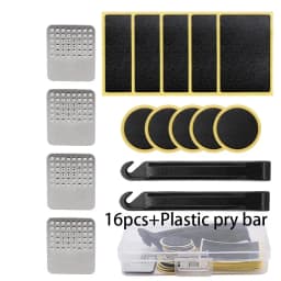 50/30/20/10PCS Bicycle Glue-free Tire Patches Tool Quick Repairing Tyre Protection Patch Adhesive Quick Drying Bike Accessories