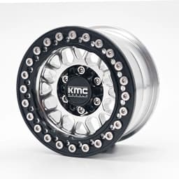 KMC 1.9 Inch Beadlock Aluminum Alloy Wheel Hub for 1/10 RCSCX10 TRX4 D90 MK07 Crawler Car Upgrade Parts