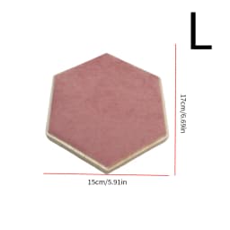Hexagonal Jewelry Display Stand, Used for Organizing and Storing Bracelets and Necklaces.