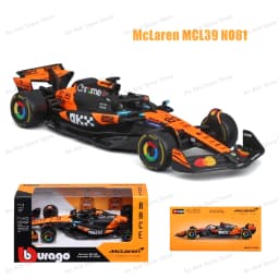 Bburago 1:43 McLaren Mcl38 #4 F1 Formula Alpine A525 Model Car Ferrari SF25 2025 Mercedes W16 Red Bull RB21 AMR25 Christmas gif