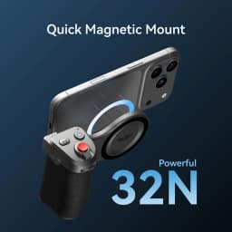 TELESIN Pro Shot Magnetic Camera Grip Bluetooth Shutter Zoom Dial for IPhone 18 17 16 15 14 13 12 Huawei Samsung Xiaomi Android