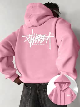 Street Urban Style Pullover Hoodie | Printed Design | Durable Fabric | Casual Top | S-3XL