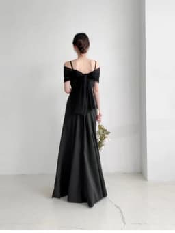 Elegant Pink Satin Strapless Evening Dress for Wedding Birthday Anniversaries And Parties Korean Style Slim Fit Long Gown