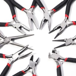 Jewelry Pliers Tools Equipment Long Needle Round Nose Curved Nose Cutting Wire Pliers For Jewelry Making Handmade Accessories