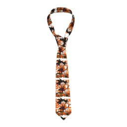 Dragons Balls Tie Son Goku Wedding Party Neck Ties Cute Funny Neck Tie For Male Custom DIY Collar Tie Necktie Gift Idea