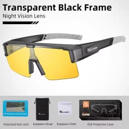 WEST BIKING Large Frame Cycling Polarized Glasses Bike Photochromic Outdoor Sunglasses Fit Over Myopic Goggles Bicycle Accessory
