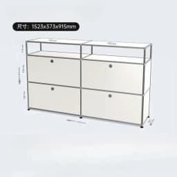 Living Room Cabinet Sideboards Coffee Table Tv Stand Storage Cabinet Corner Metal Storage Display Customizable Modular Furniture