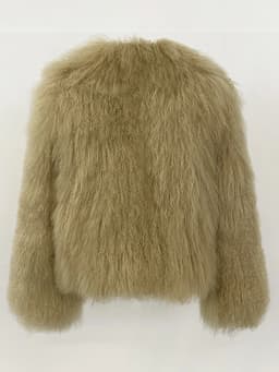 OFTBUY Natural Mongolia Sheep Fur Coat 2025 Winter Clothing Women Fashion Warm Thick Clothes Lady Elegant Real Fur Coat Female
