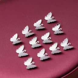 Leslie 100pcs 6x6mm Small Alloy Hearts Spacer Beads Charms Fit DIY Bracelets Necklaces Handmade Finding Jewelry Accessories