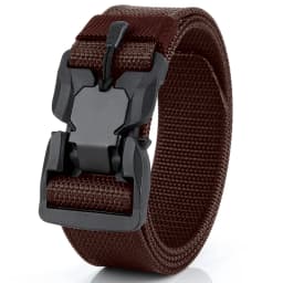 Genuine Tactical Belt Quick Release Magnetic Buckle Belt Soft Real Nylon Sports Accessories Men and Women Belt