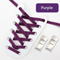 Rainbow Elastic Laces Sneakers Flats Cross buckle No Tie Shoelaces Adults Kids Fashion Glitter Rubber Shoelace Shoe Accessories
