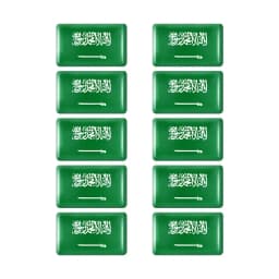10pcs Epoxy Italy Flags Sticker Car Interior Decoration Decal for Fiat 500 Abarth Punto Panda Tipo Bravo Stilo Coupe Doblo Badge