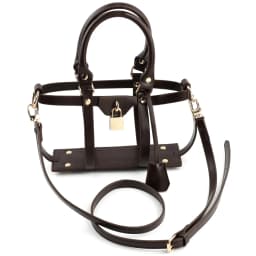 Hollow Tote Messenger Bag Set Leather Encasement Conversion Crossbody Adjustable Shoulder Strap for Women Handbag Accessories